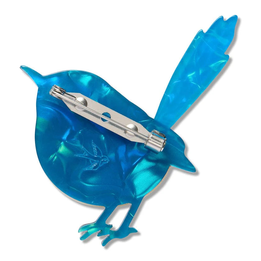 Erstwilder Brooch The Rarest Kind Purple-Crowned Fairy Wren