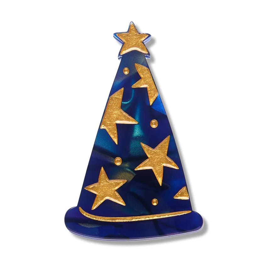Erstwilder Brooch Pete Cromer Wizard Hat Simplified Mini