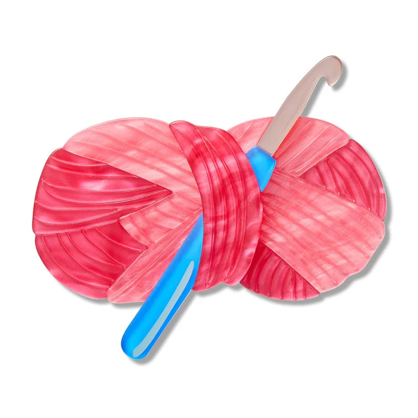 Erstwilder Brooch Arts & Crafts Hooked On Crochet