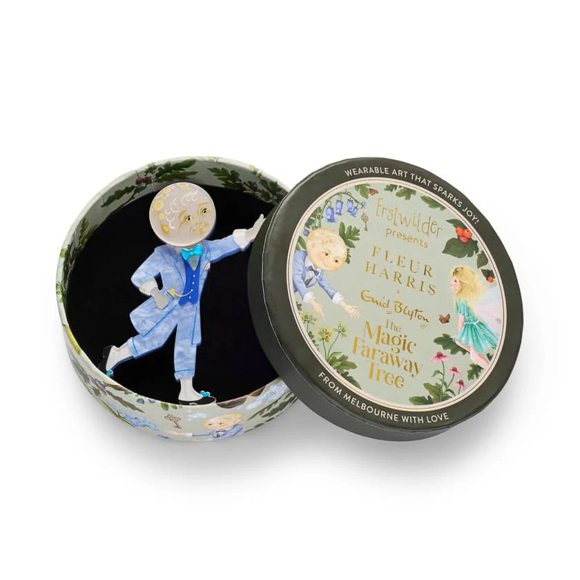 Erstwilder Brooch Fleur Harris Moonface