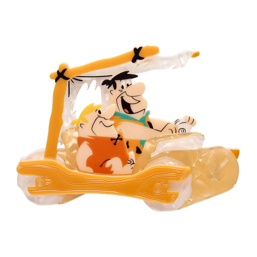 Erstwilder Brooch Hanna-Barbera The Flintmobile