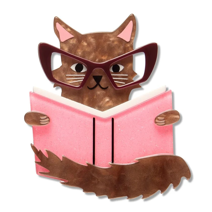 Erstwilder 15th Birthday Brooch Puss In Books