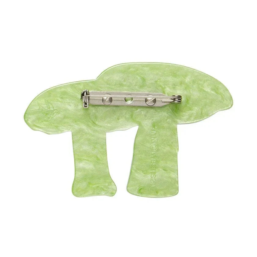 Erstwilder Brooch Willy Wonka & The Chocolate Factory Candy Mushrooms