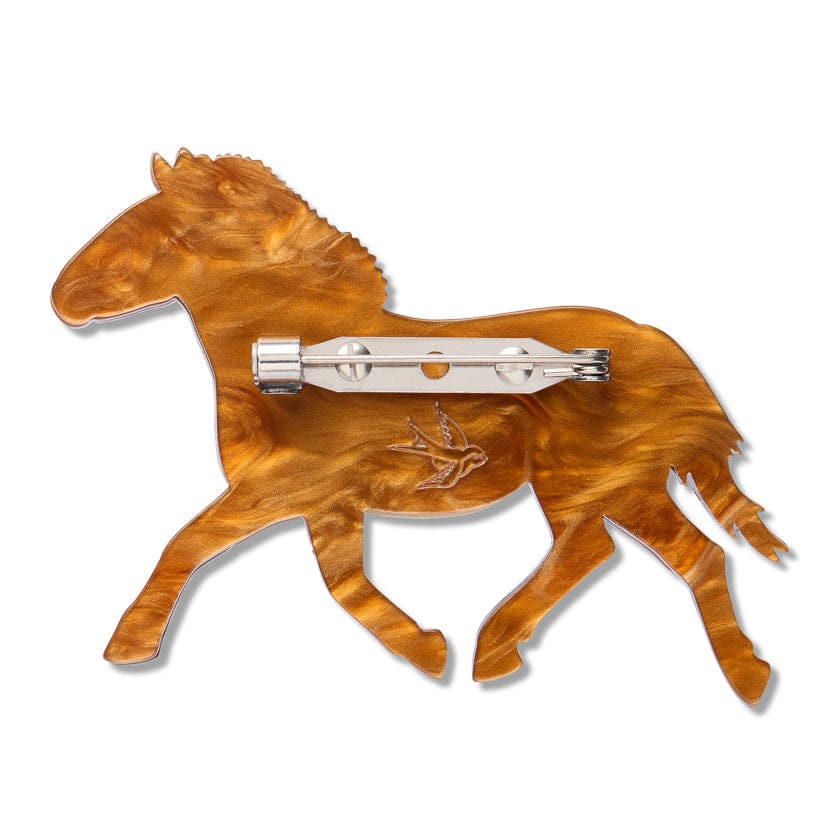 Erstwilder Brooch The Rarest Kind Takhi Wild Horse