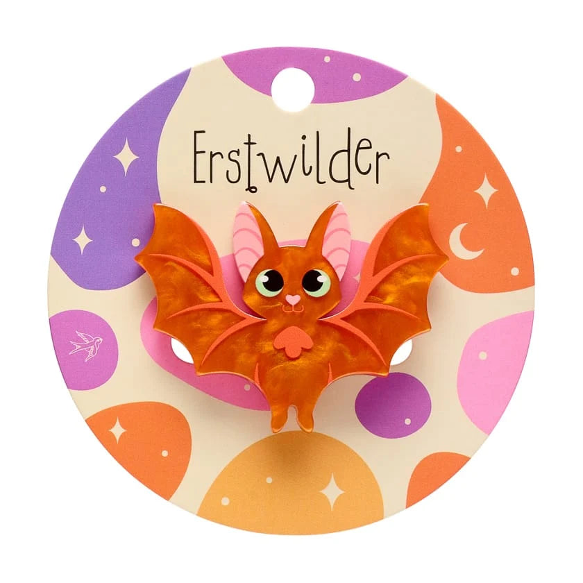 Erstwilder Midnight Mischief Mini Brooch Winging It