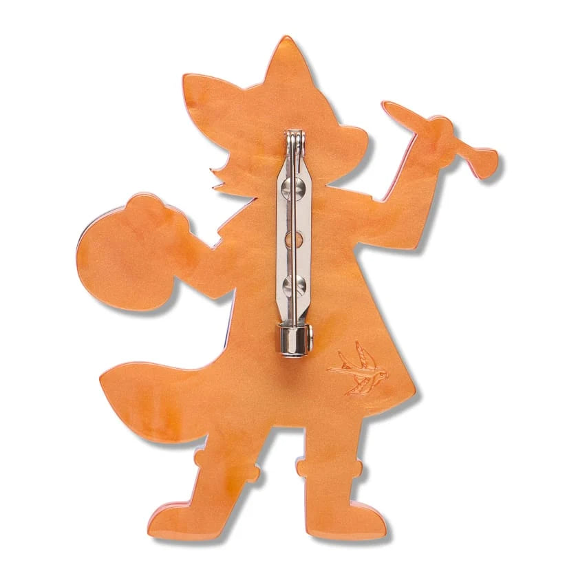 Erstwilder Wild at Work Brooch Fine Art Frankie