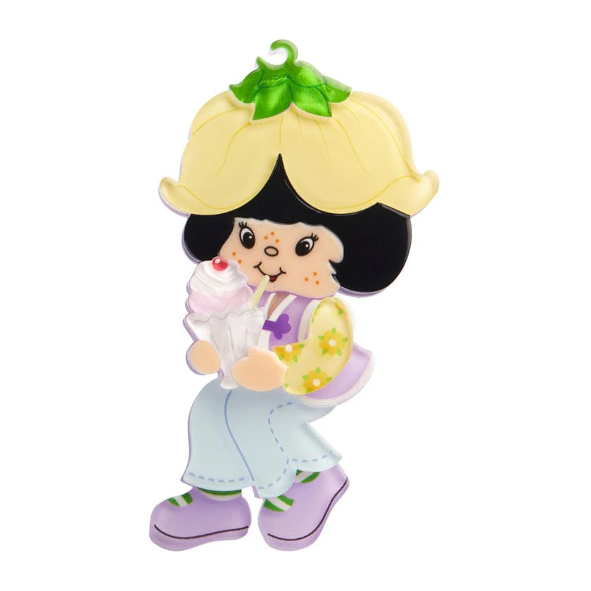 Erstwilder Brooch Strawberry Shortcake Almond Tea