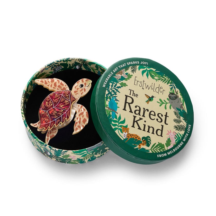 Erstwilder Brooch The Rarest Kind Hawksbill Turtle