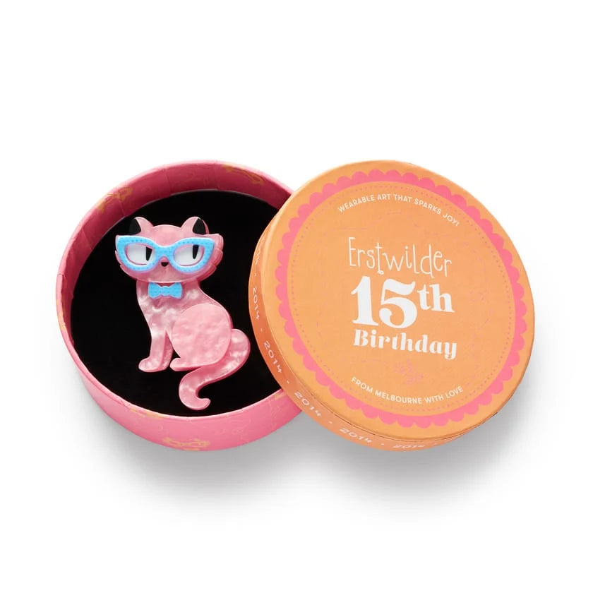 Erstwilder 15th Birthday Brooch Elissa The Indie Cat