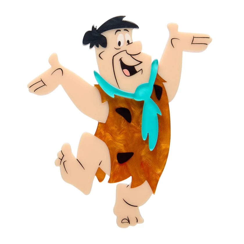 Erstwilder Brooch Hanna-Barbera Fred Flintstone