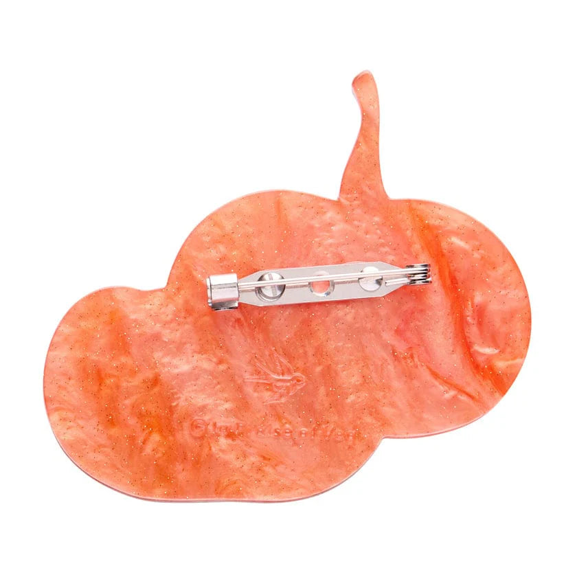 Erstwilder Brooch In Praise Of Veg Purely Pumpkin