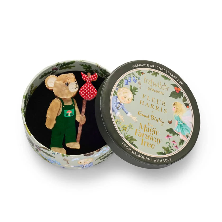 Erstwilder Brooch Fleur Harris Bears Adventures