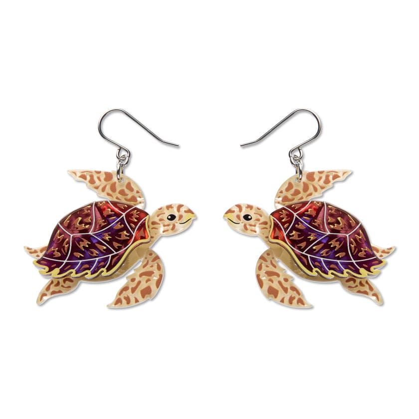 Erstwilder Earrings The Rarest Kind Hawksbill Turtle