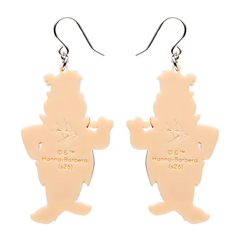 Erstwilder Earrings Hanna-Barbera Fred Flintstone