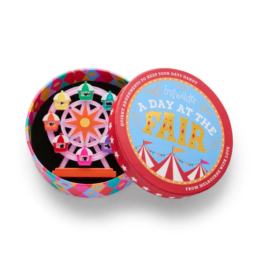Erstwilder Brooch A Day At The Fair A Wheely Good View
