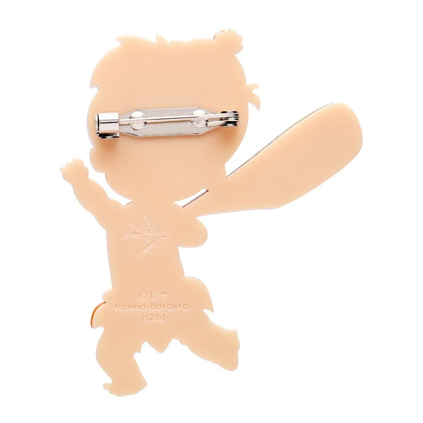 Erstwilder Brooch Hanna-Barbera Bamm-Bamm Rubble
