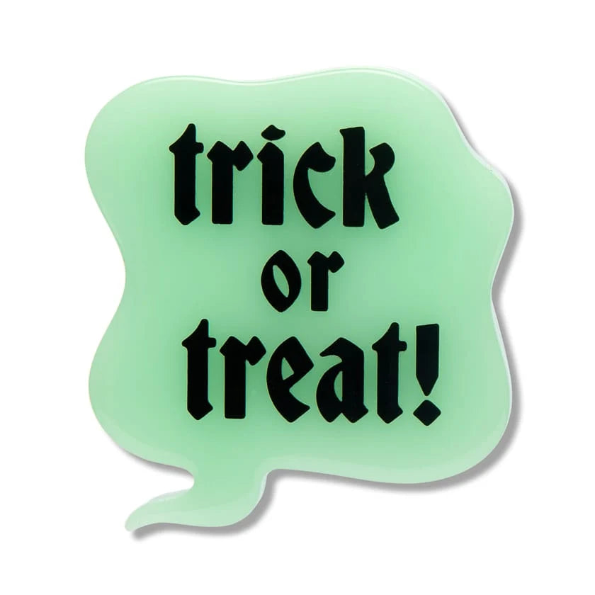 Erstwilder Midnight Mischief Mini Brooch Trick Or Treat
