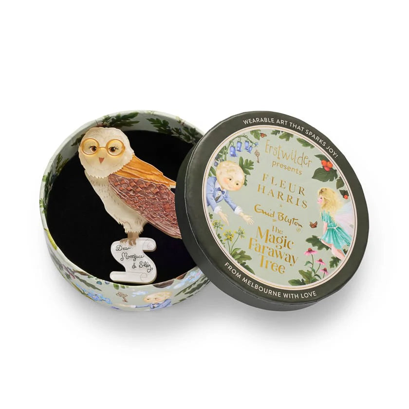 Erstwilder Brooch Fleur Harris Barny Owl