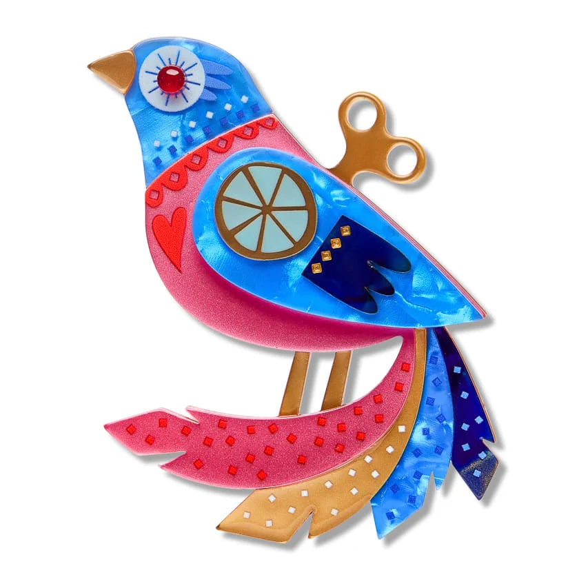 Erstwilder Brooch Pete Cromer The Wind Up