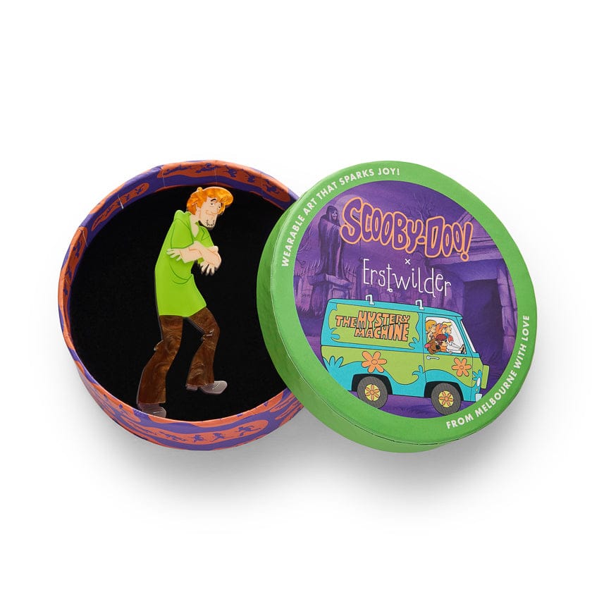 Erstwilder Brooch Hanna-Barbera Shaggy Rogers