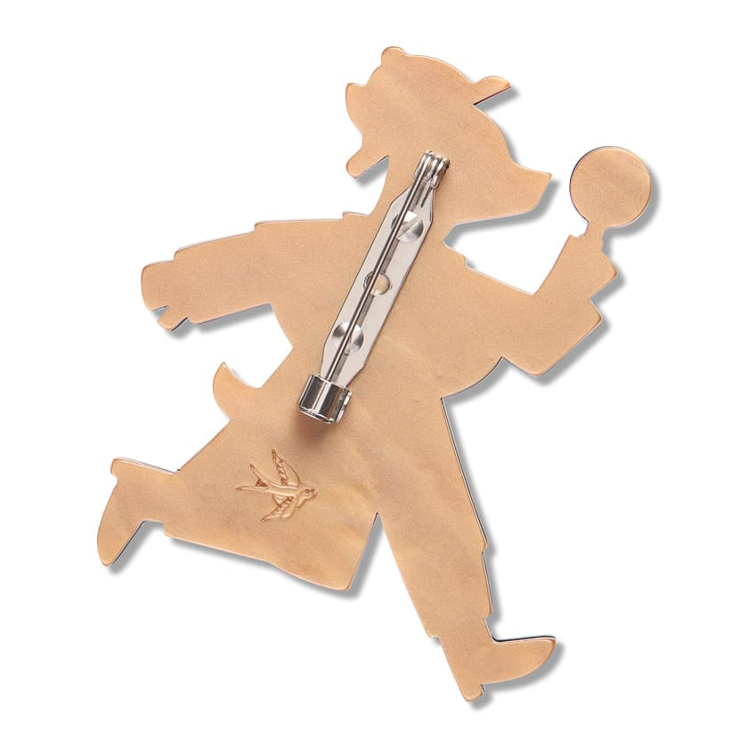 Erstwilder Wild at Work Brooch Sherwood Antler
