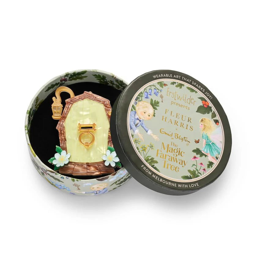 Erstwilder Brooch Fleur Harris Silkys Door