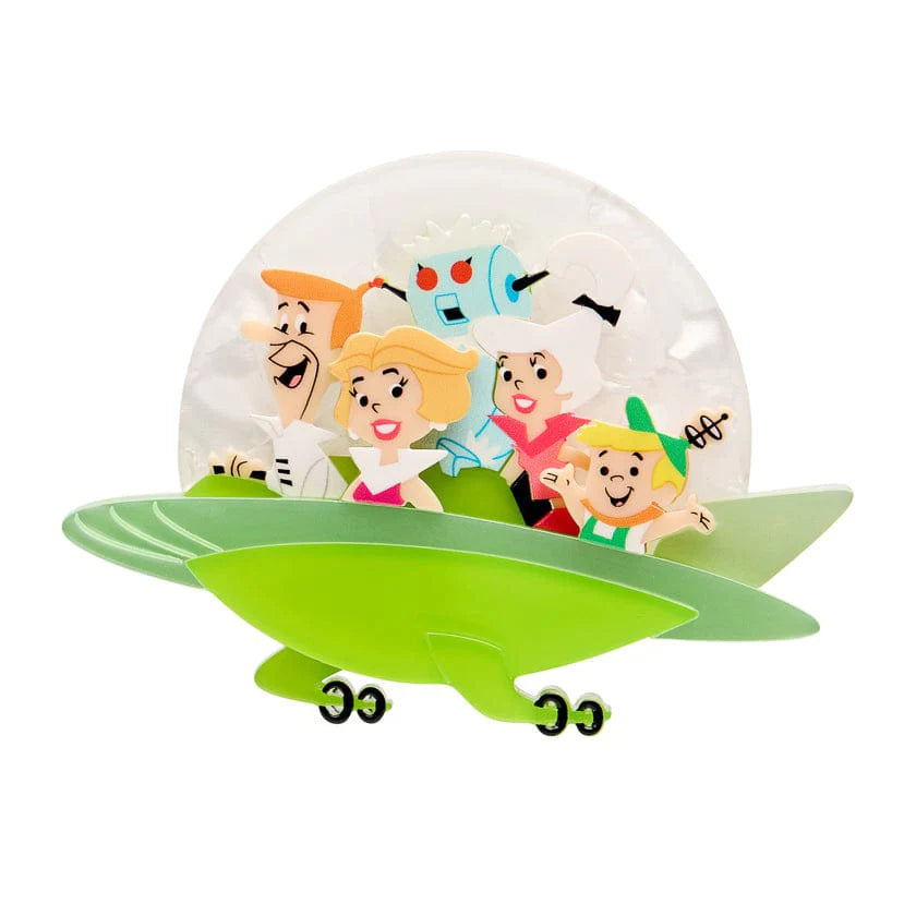 Erstwilder Brooch Hanna-Barbera The Jetsons Aerocar