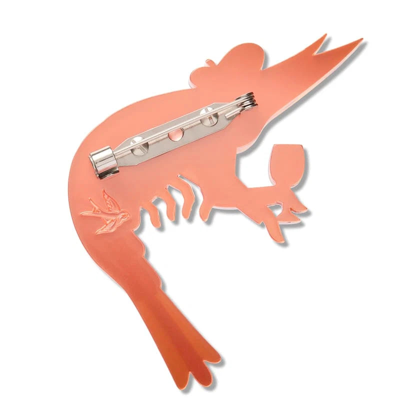 Erstwilder Brooch Pascal The Parisian Prawn