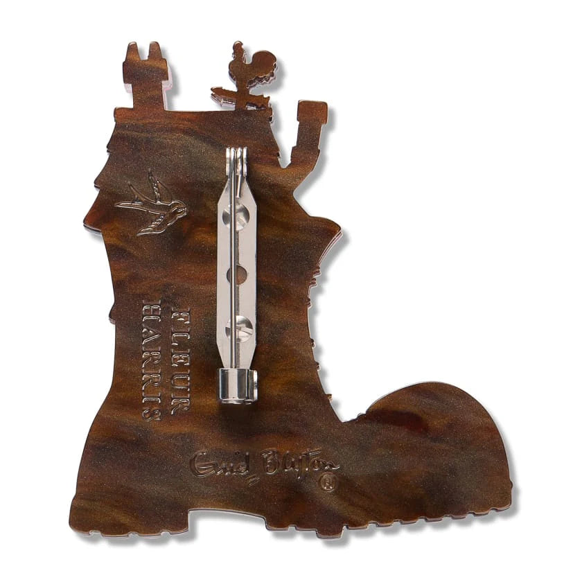 Erstwilder Brooch Fleur Harris Shoe House