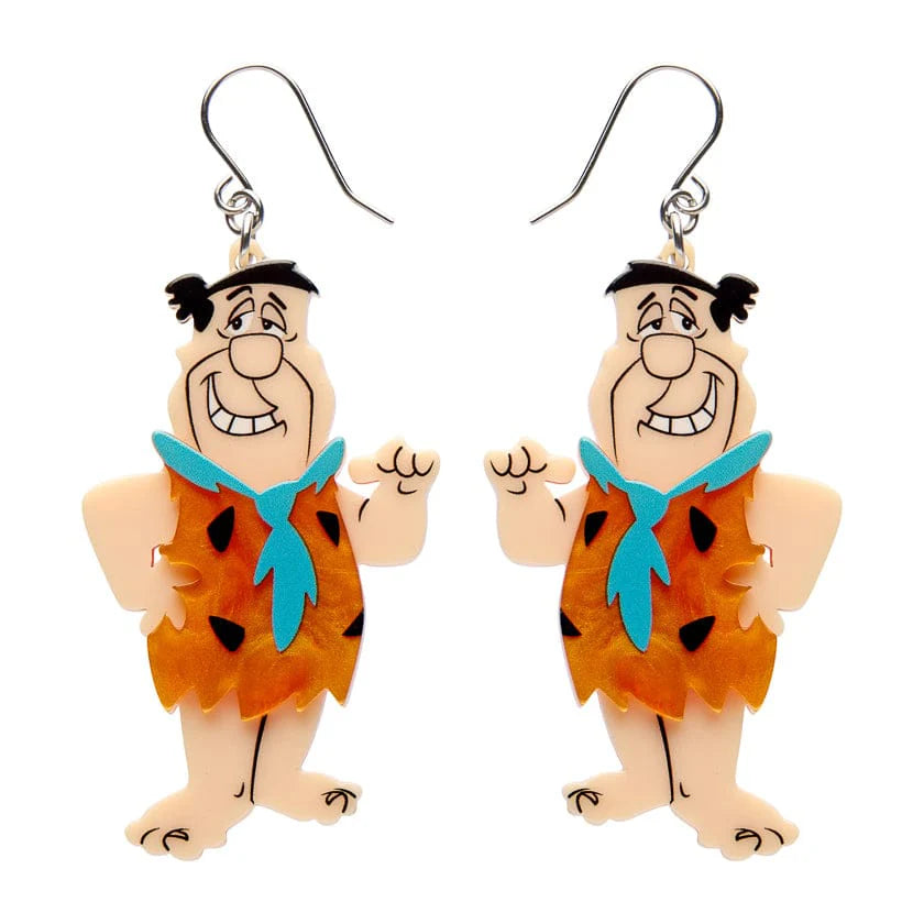 Erstwilder Earrings Hanna-Barbera Fred Flintstone