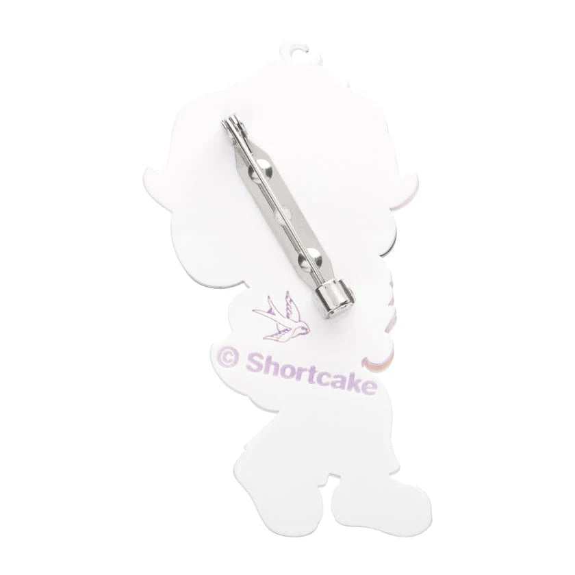 Erstwilder Brooch Strawberry Shortcake Almond Tea