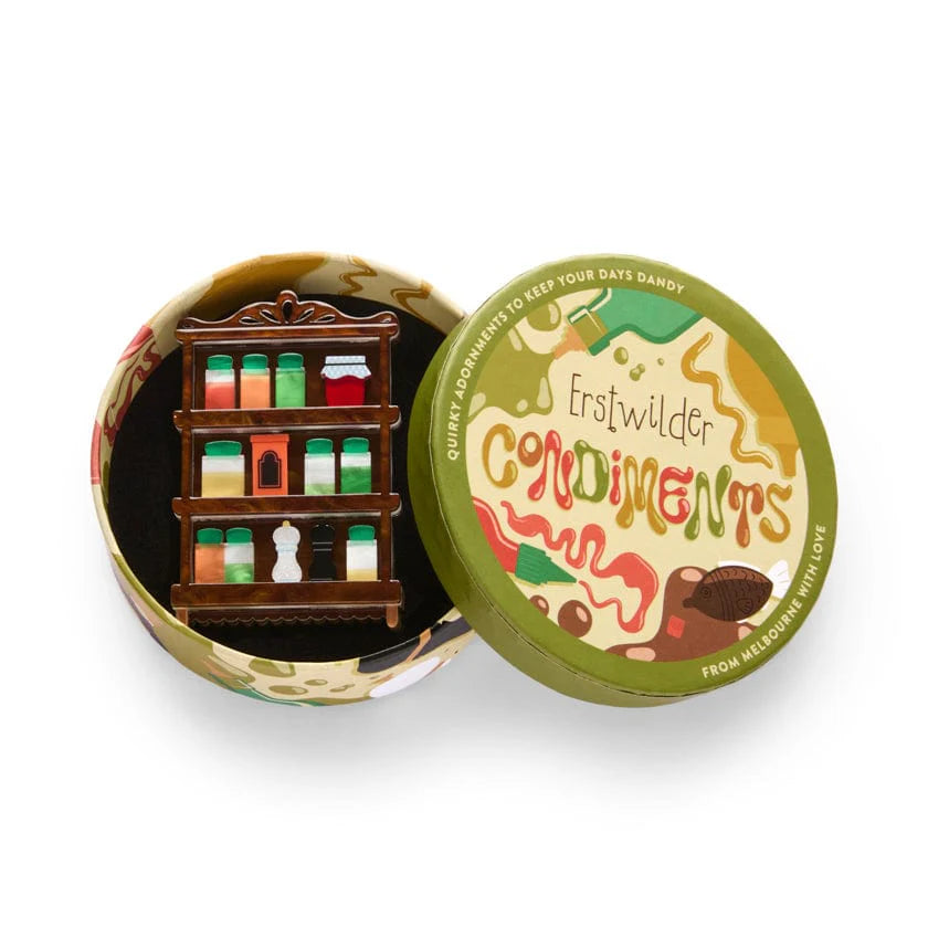 Erstwilder Brooch Condiments A Pinch Of Personality