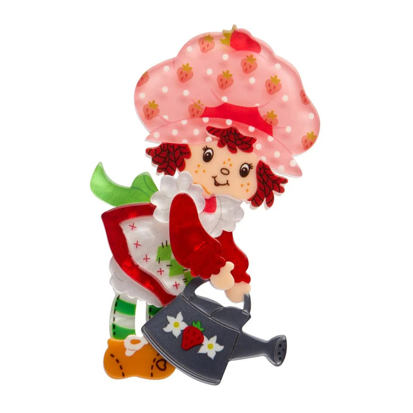 Erstwilder Brooch Strawberry Shortcake Strawberry Gardening