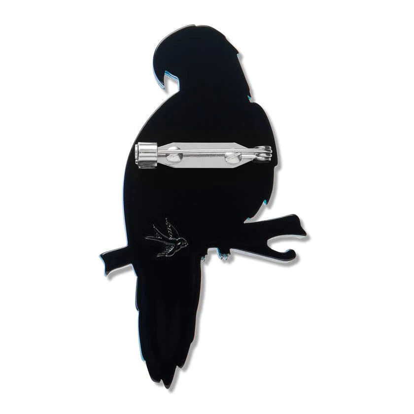 Erstwilder Brooch The Rarest Kind Glaucous Macaw