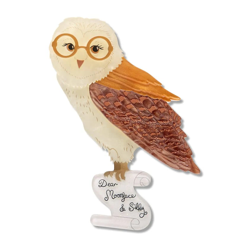 Erstwilder Brooch Fleur Harris Barny Owl