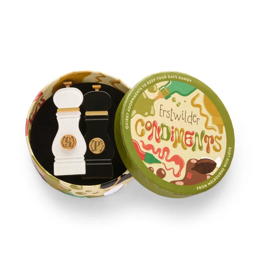 Erstwilder Brooch Condiments Seasoned To Perfection