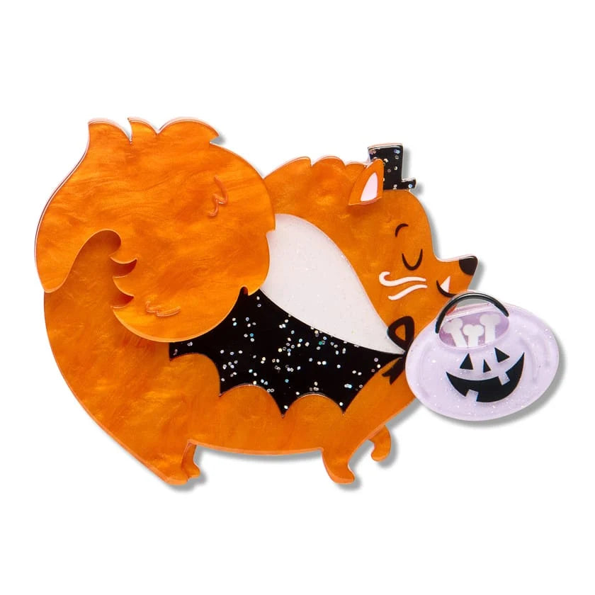 Erstwilder Midnight Mischief Brooch Count Barkula