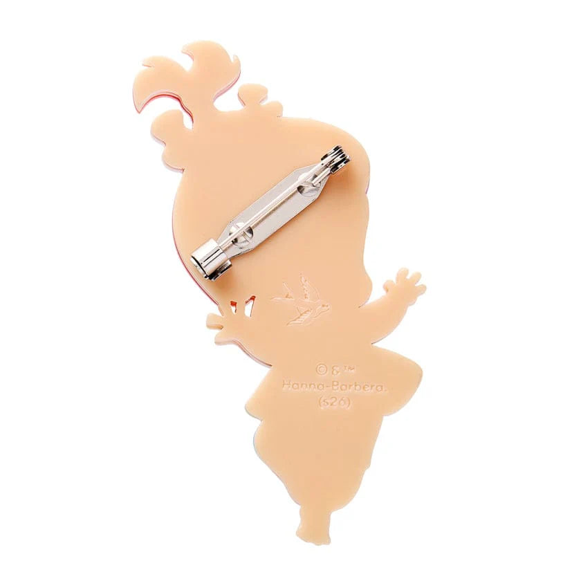 Erstwilder Brooch Hanna-Barbera Pebbles Flintstone