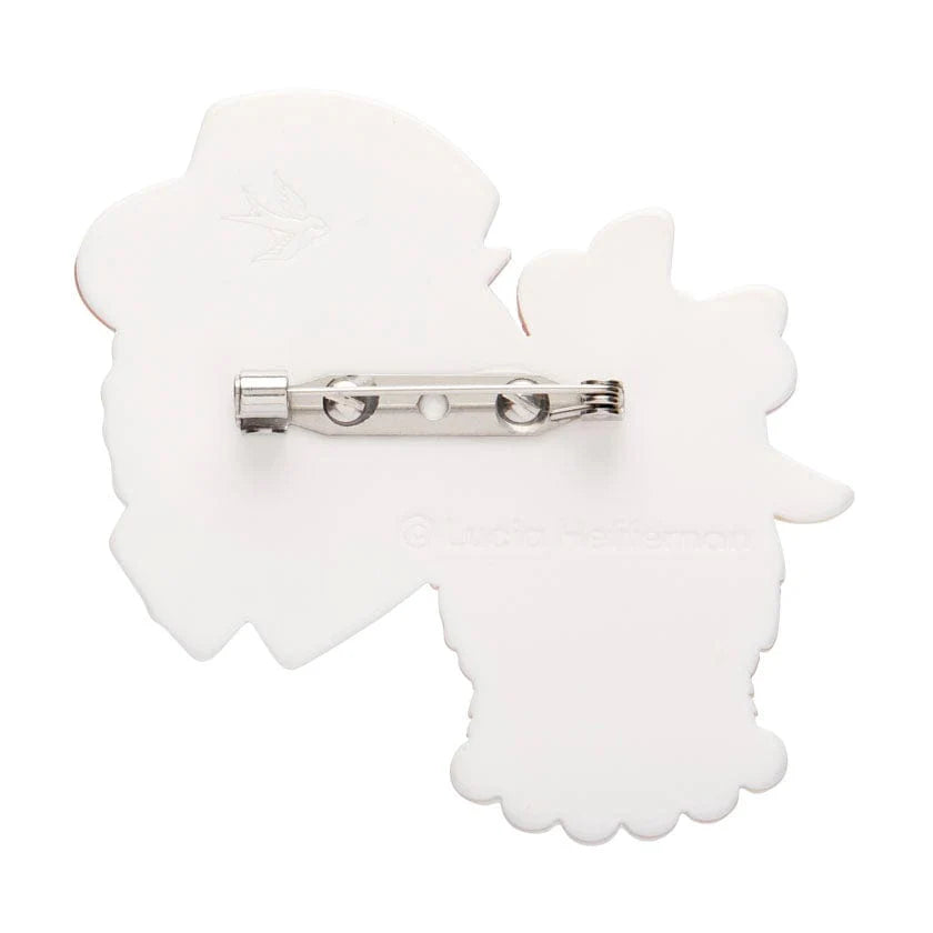 Erstwilder Brooch Lucia The Enamoured Alpacas