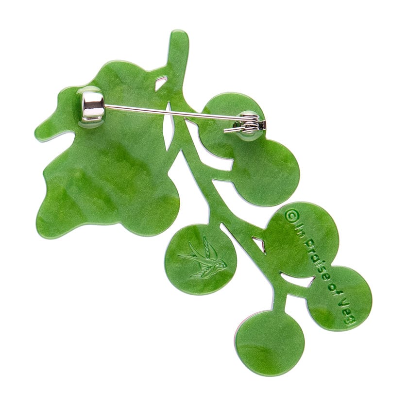 Erstwilder Brooch In Praise Of Veg Vine & Dandy