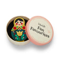 Erstwilder Brooch Fan Favourites Matryoshka Memories Toy