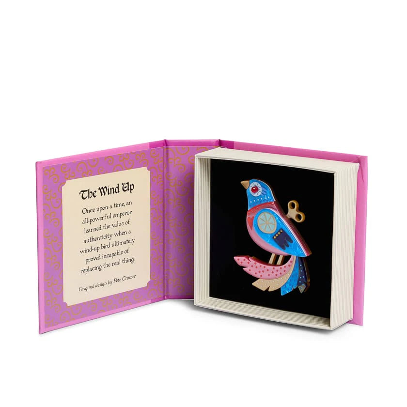 Erstwilder Brooch Pete Cromer The Wind Up