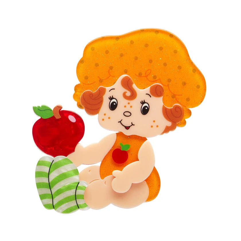 Erstwilder Brooch Strawberry Shortcake Apple Dumplin