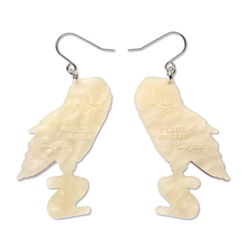 Erstwilder Earrings Fleur Harris Barny Owl