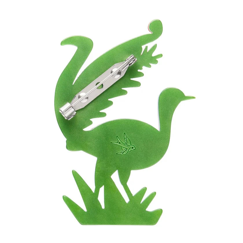 Erstwilder Brooch Australiana Lottie The Lyrebird