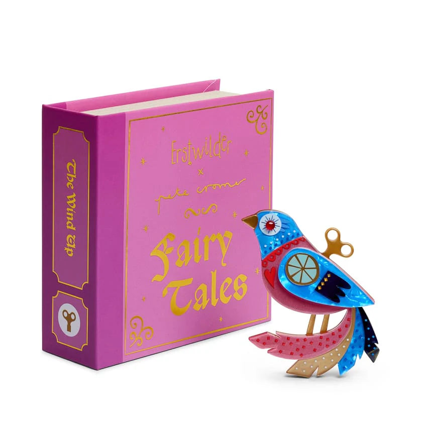Erstwilder Brooch Pete Cromer The Wind Up