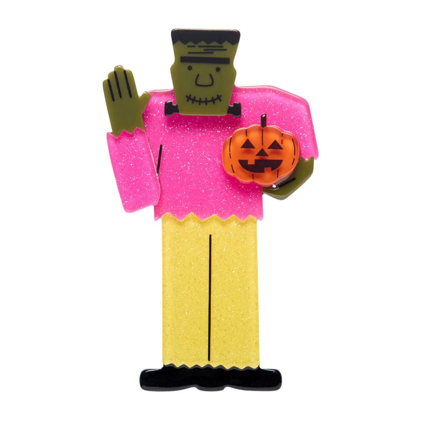 Erstwilder Brooch Megan Roy Frankensteins Friendly Monster