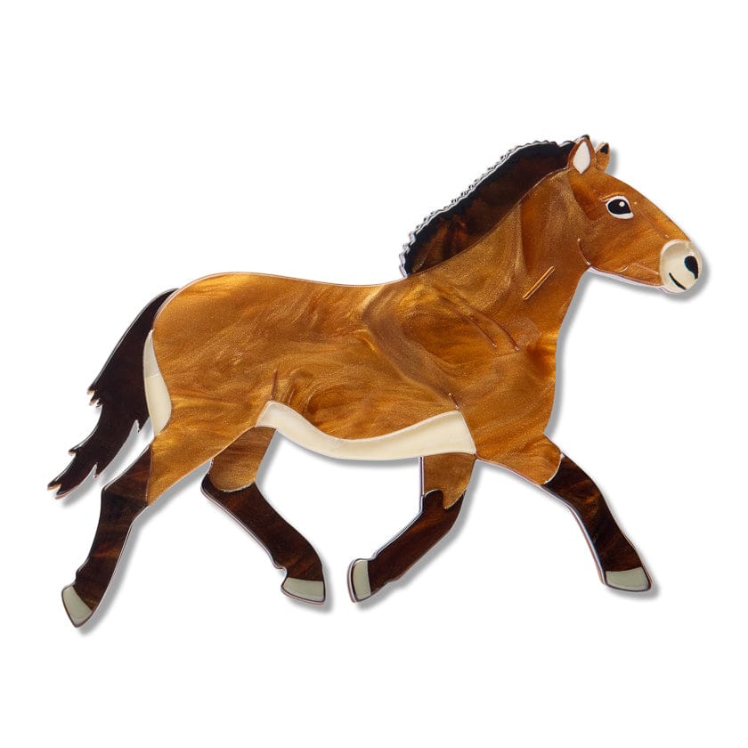 Erstwilder Brooch The Rarest Kind Takhi Wild Horse