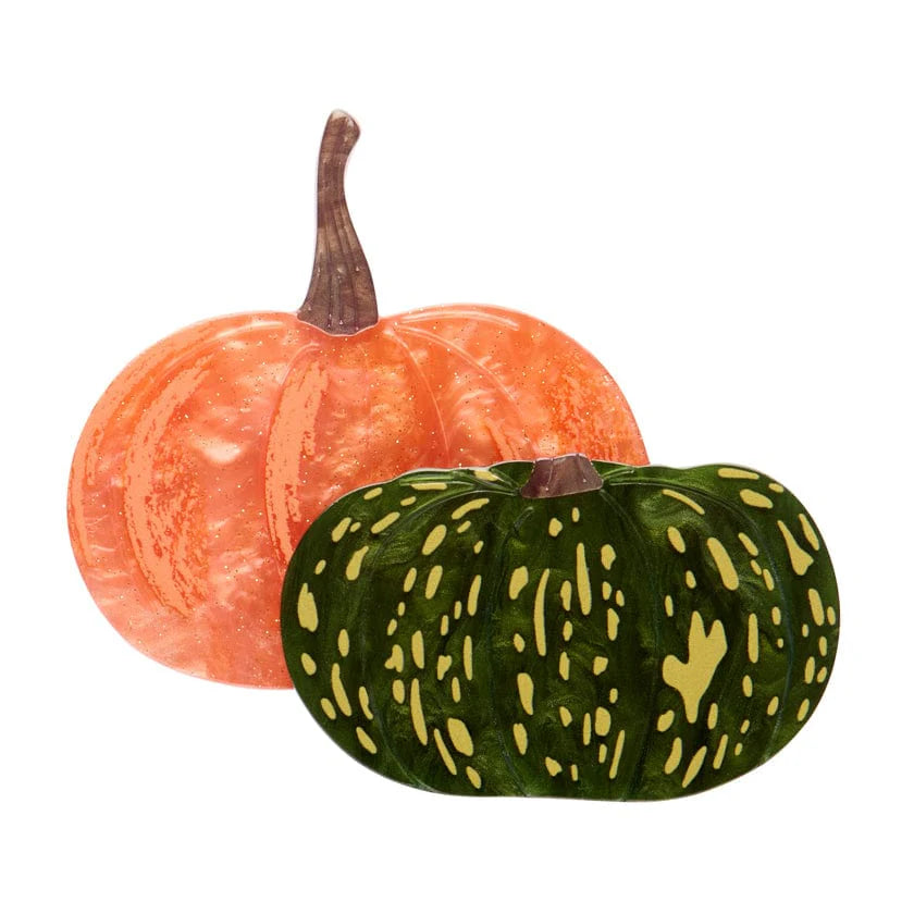 Erstwilder Brooch In Praise Of Veg Purely Pumpkin