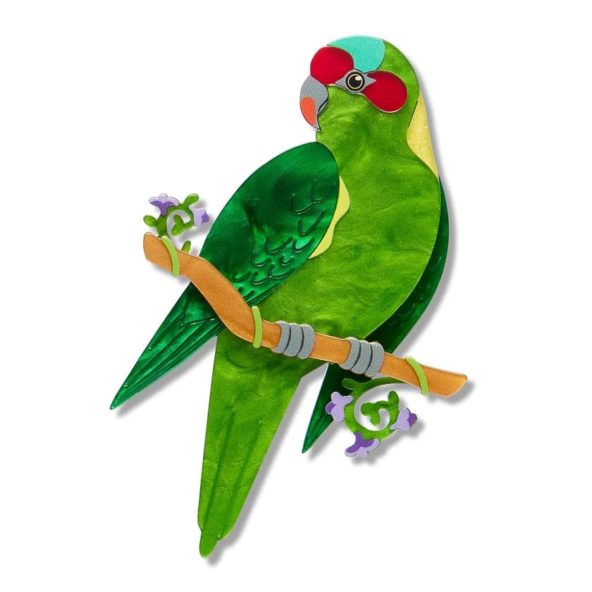 Erstwilder Royal Botanic Gardens Victoria Brooch Musk Lorikeet